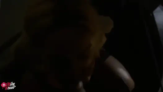 Çılgınca!! Randevudan sonra halka açık yerde sarışın bir kız sevişti!!