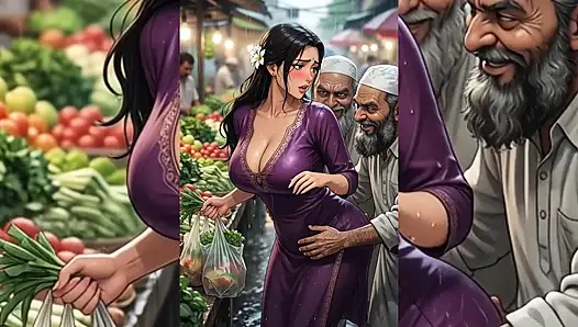 INDIAN MILFs and Bhabhi Totally Dominated by Filthy MUSLIM Men – Public Grouping & Corruption