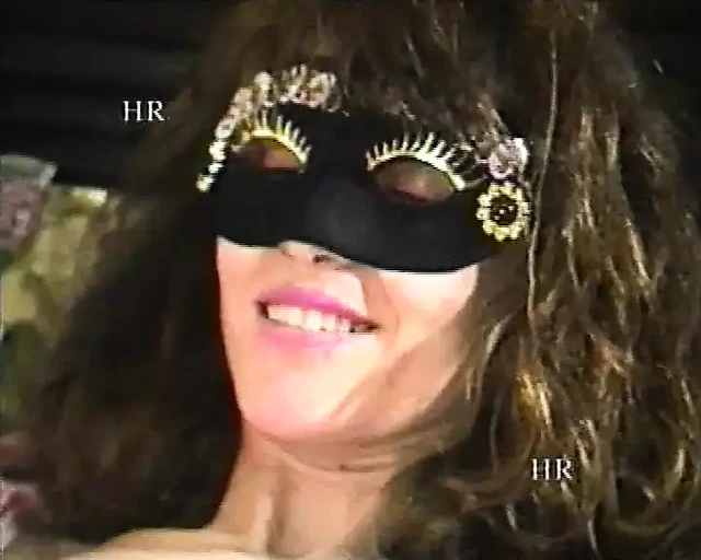 Italian porn on VHS with swinger couples in masks #5