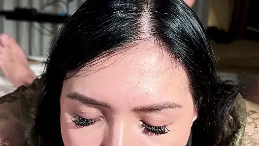 best pov blowjob . stepsis caught me alone