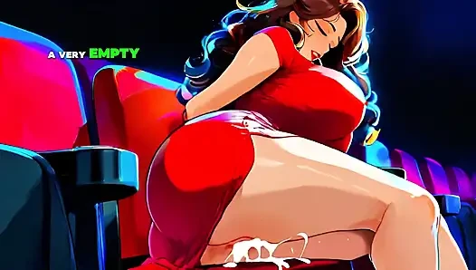 Colombian MILF Fucked in Cinema by Young Stranger