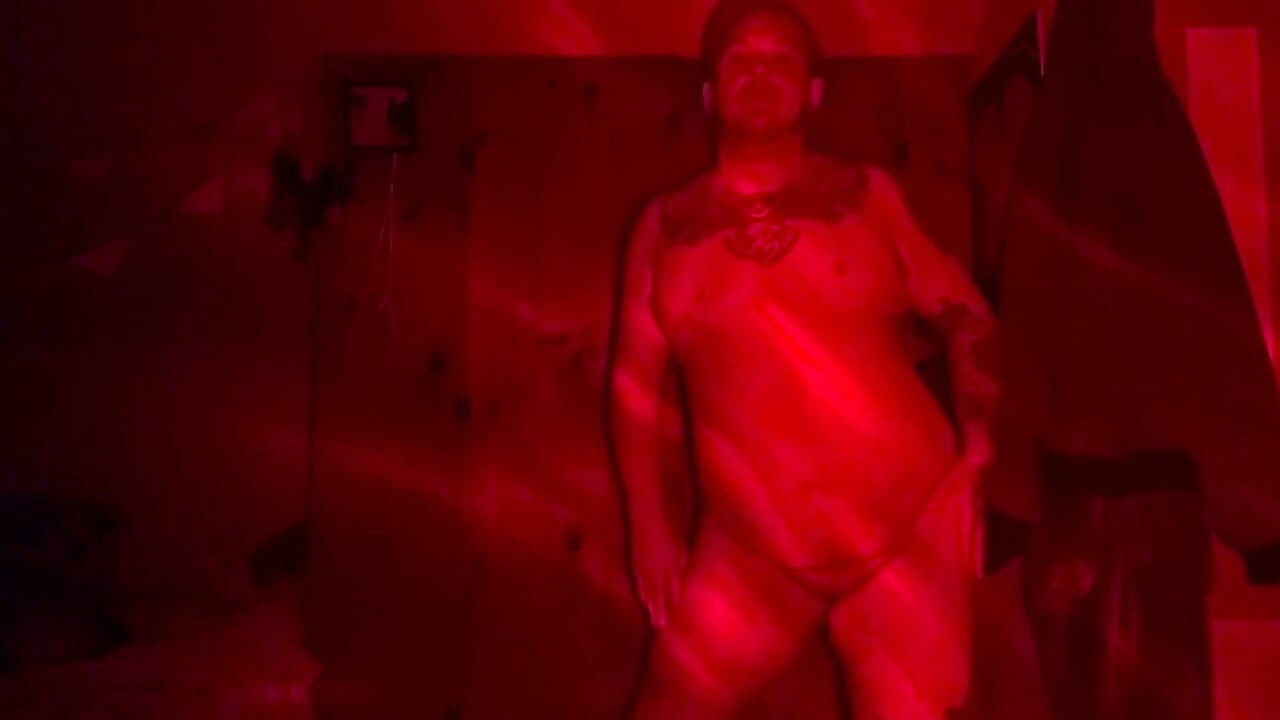 Naked Stretching - FTM, no sound, POV