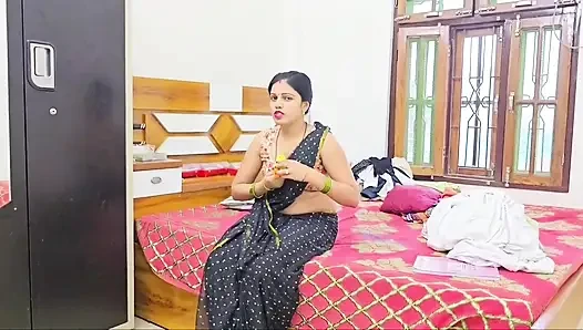Tukang susuku minta bayar tagihan, kakak ipar india bayar susunya dengan habis-habisan di dapur - audio bahasa india.