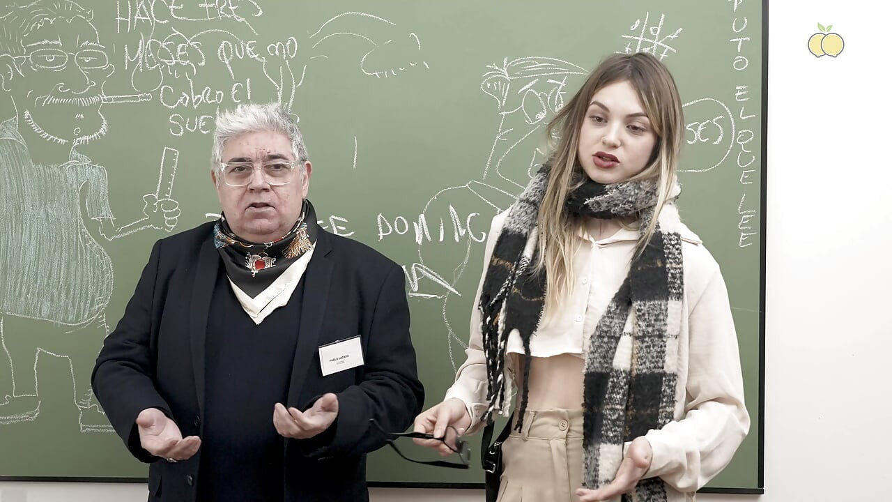 From the blackboard to the desk: The student Atucha resolves his differences with teacher Vanesa in the wildest way