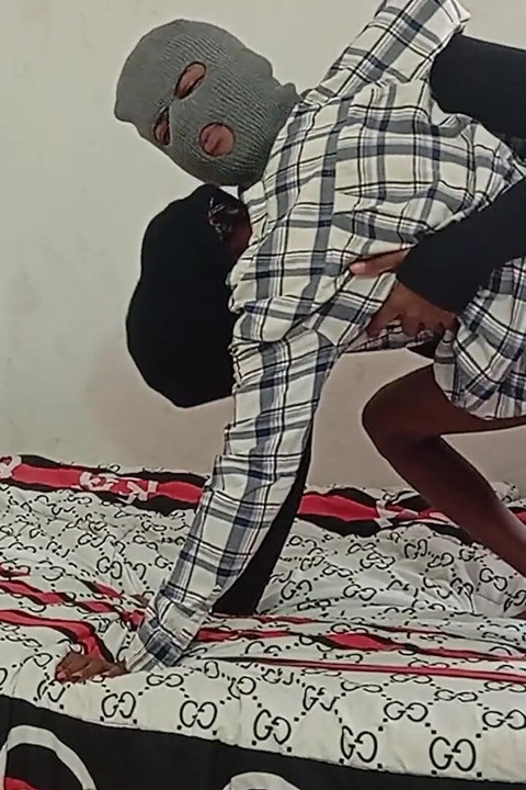 Skinny Ebony Teen Loves Long Dick