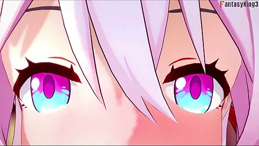 March 7th blowjob - Honkai Star Rail