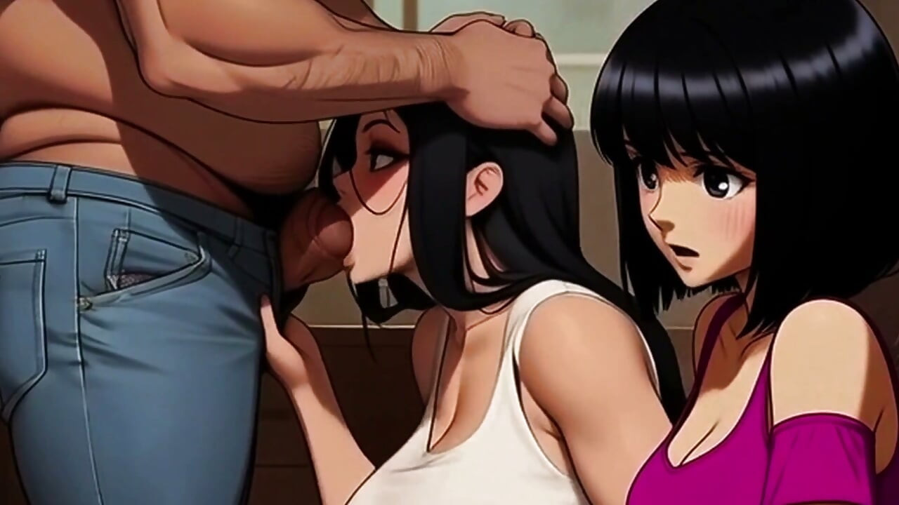 Koreli MILF Üvey Kızına Erkeği Nasıl Memnun Edeceğini Öğretiyor