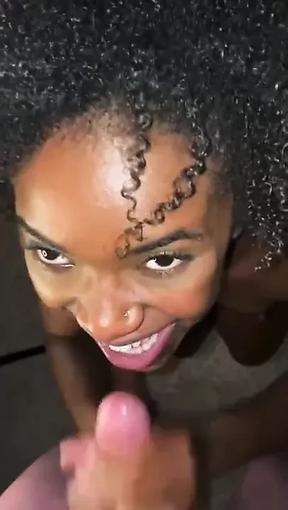 Huge facial for girlfriend
