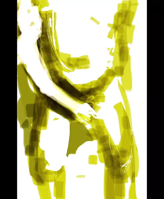 Male orgasm sound and drawing