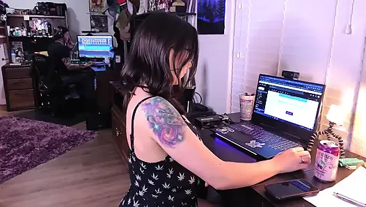Между простынями с Alison Rey: Sinn Sage и Drake Manowar - за кулисами
