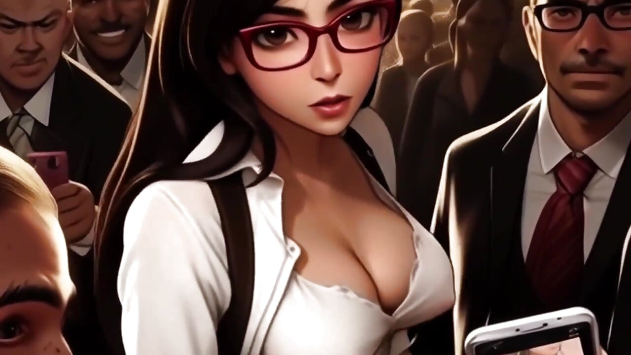 Cockhungry College Girls Get Gangbanged in a Mosh Pit