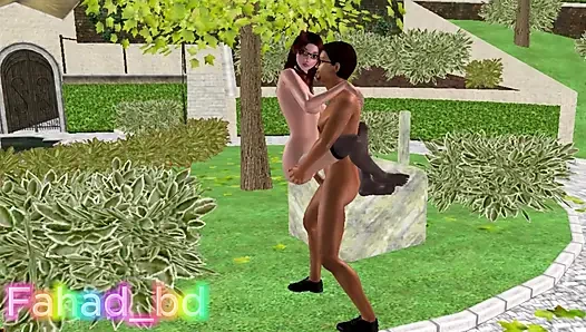 Ich ficke meine geile desi-freundin im park im freien