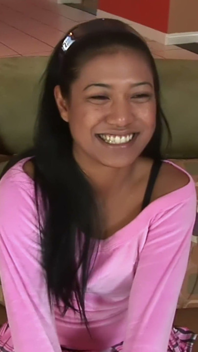 Asian Sloppy Blowjob - Deep Sucking, Spit and a Facial on the Couch