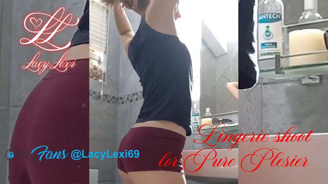 This was a lingerie photoshoot that was done a little while ago.