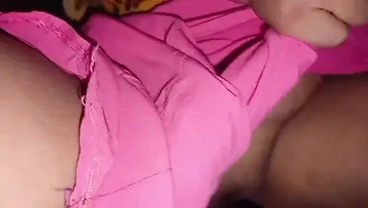 Horny Desi Aunty on Bed Legs Spread Wide, Full Energy Fucking (Bangla Audio)