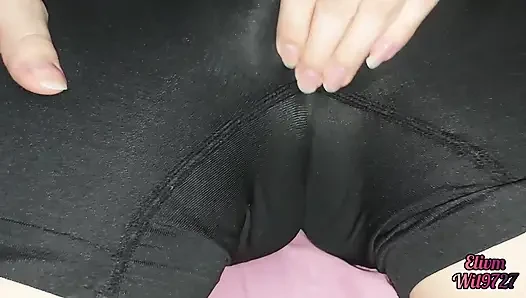 Creampie in stepsister's pussy