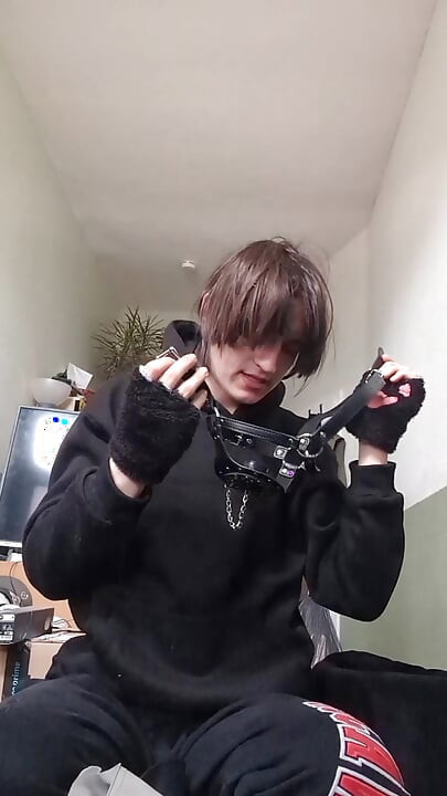 gasmask breathplay with diffrent gags