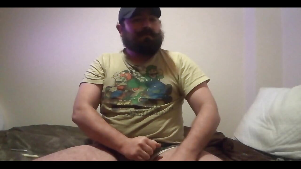 Hot Latino Man Masturbating