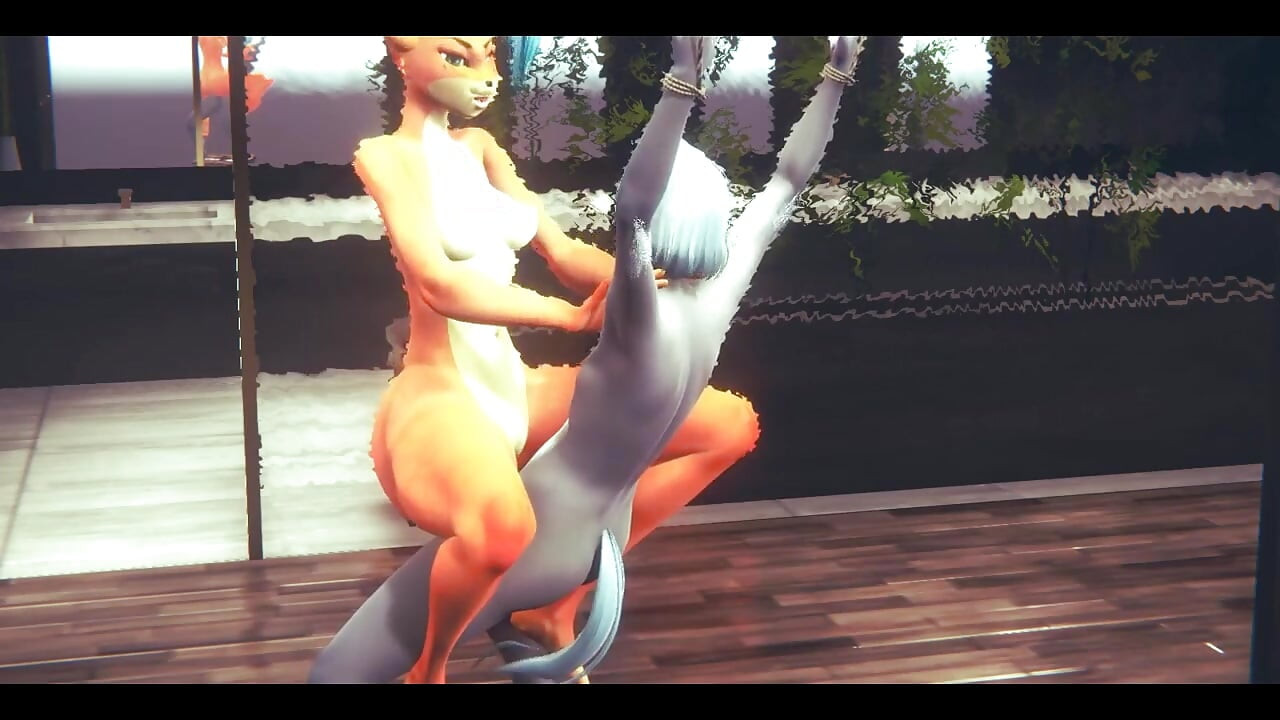 毛茸茸的Hentai - Foxy被多次射精操 - 日本亞洲漫畫，動漫，電影，遊戲色情