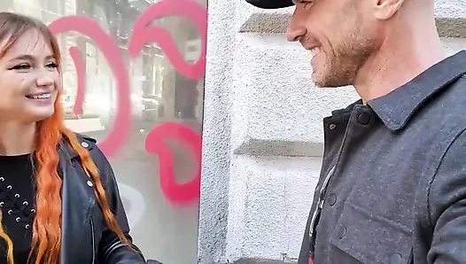 Redhead Serbian Stranger Fucks for an Hour