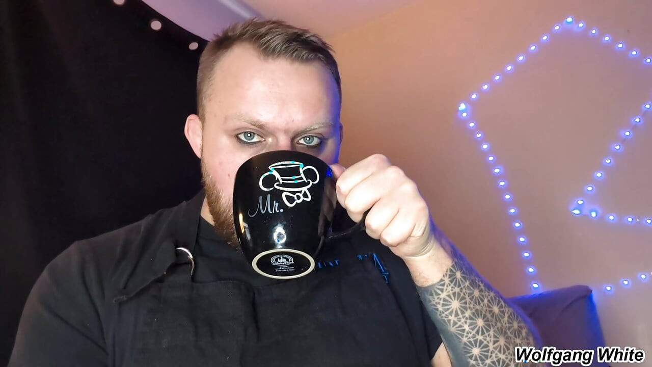 Kinky Barista Cums In Your Coffee Mug - POV Solo Male Roleplay - Wolfgang White