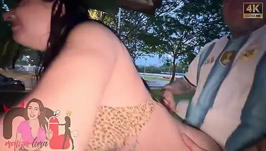 I Had Sex on the Street During the Day with Several Cars Passing by, an Outdoor Rubbish