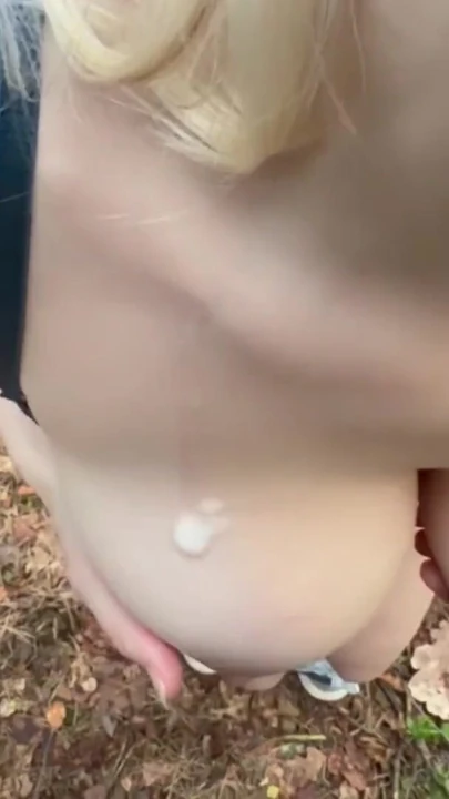 Real Amateur Couple Have Sex In Public Forest | Clip 2