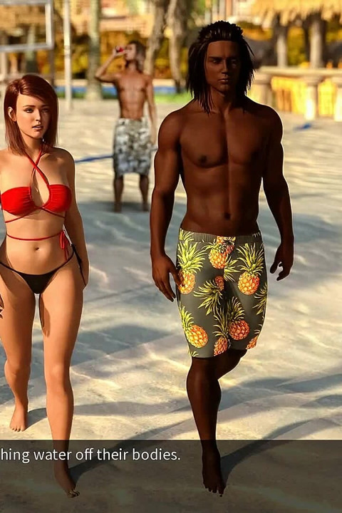 Whispers of Desire: Sexy Hotwives on the Beach - Episode 26