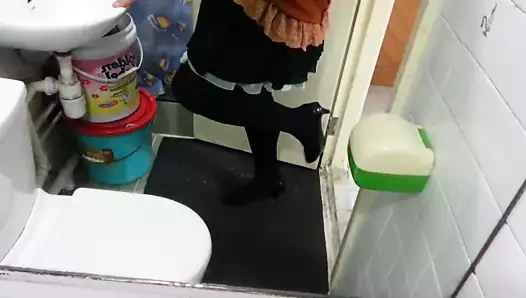 Pump porn video – Black Patent Pumps with Pantyhose Teaser 13