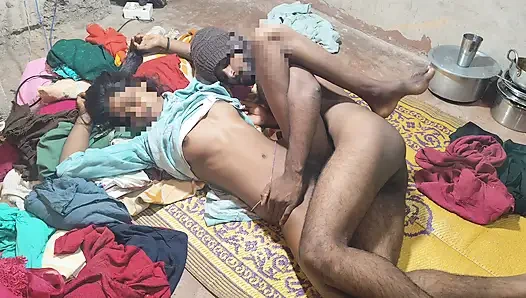 Desi village girl fucked by city boy takes advantage of summer weather in room