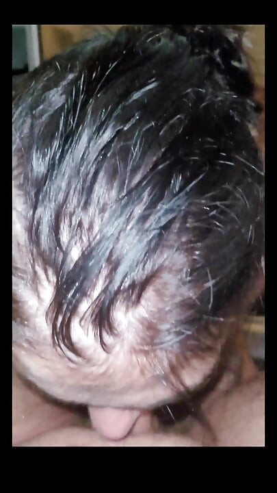 After a Foot Massage, My Stepsister Wanted to Take My Dick to Her Mouth, She Love My Dick, Cum in Her Mouth