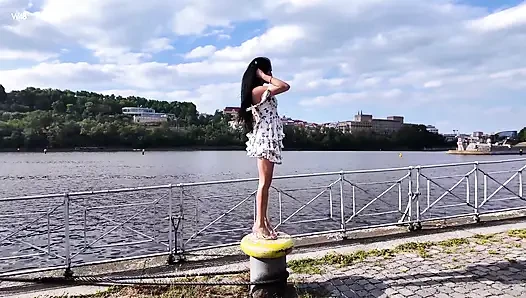 Fickmaschine heiß in der stadt