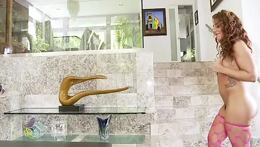 Hard ramming with long black pole