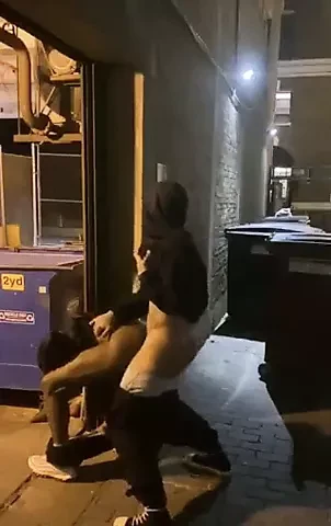 Exhib, fucking on the street