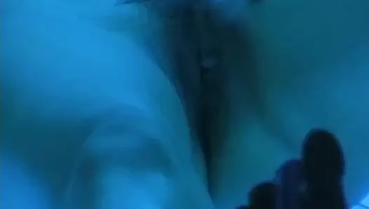 Watch How This German Babe Plays with Her Pussy in Sunbed