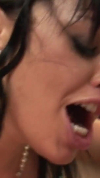 Captivating moment from "Hot secretary answers the phone while stud creams her face"