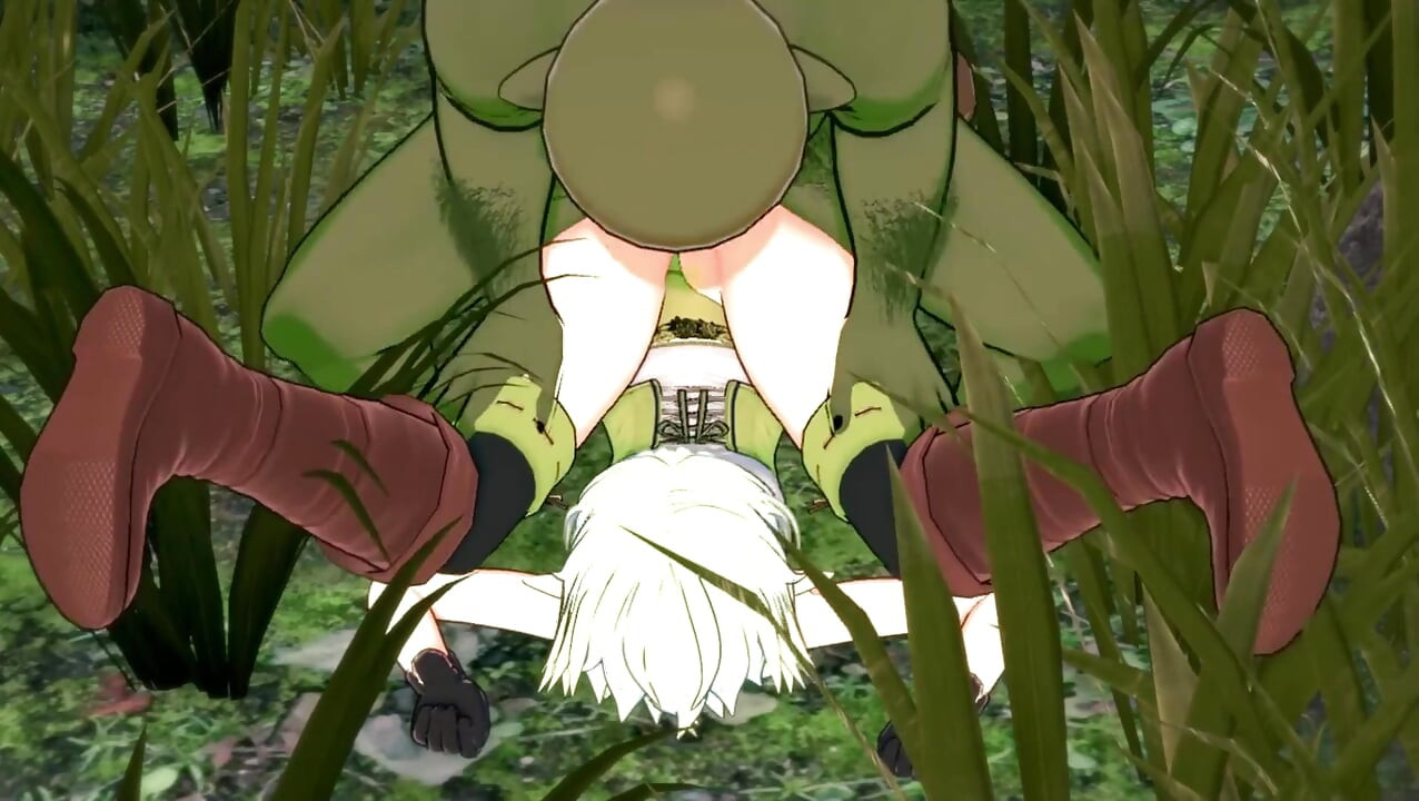 Elf Archer Gets Fucked in the Forest by a Goblin