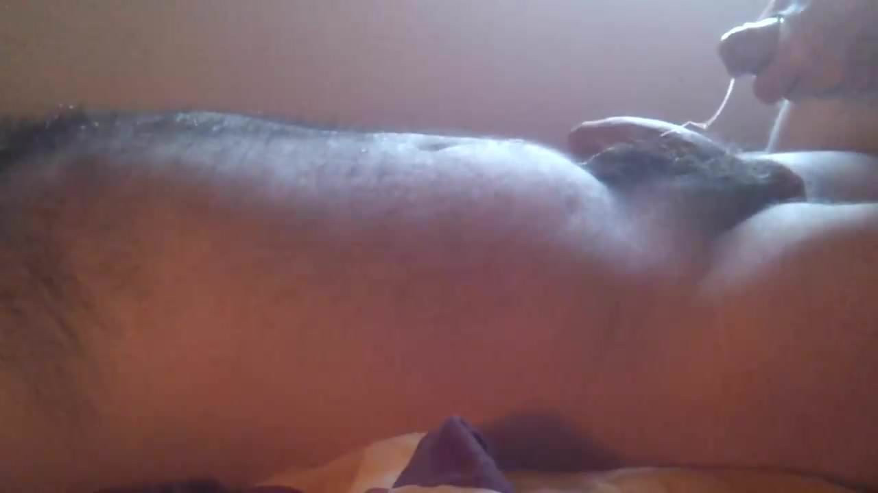 friend cums on me