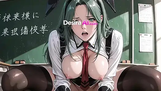 Watch 3D classroom explode with creamy chaos all over her big school tits - AI Porn