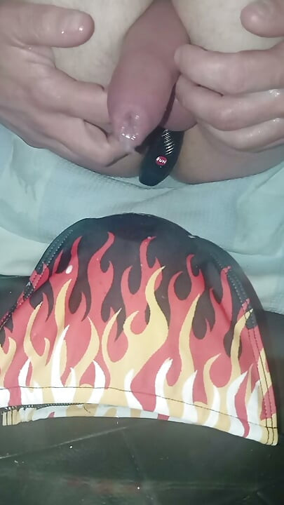 Firefighter with sperm hose