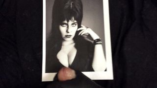 Cum tribute #4 to Elvira cosplayer