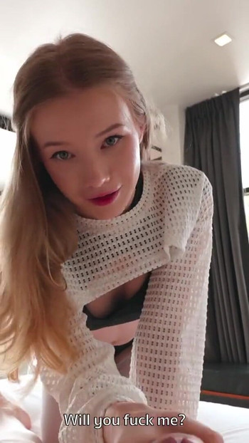 Thrilling moment from "Dirty Talk Phone Sex Ended With Hot Fucking and JOI"