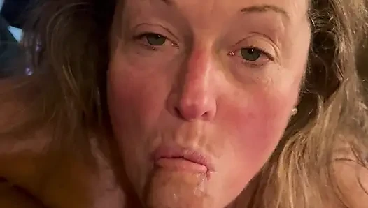 Couple Banter Back and Forth, Wife Sucks Cock