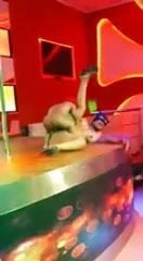 Midget Fucking A Beautiful Latina On Stage