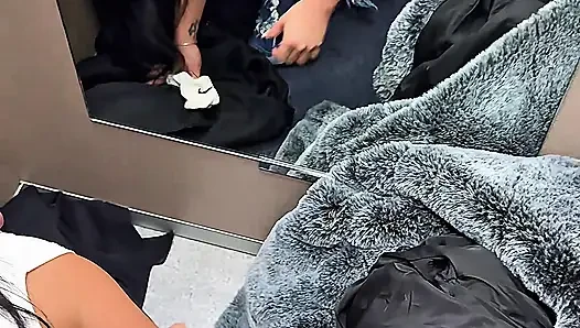 Deeptroath, Fuck Hard, Squirt and Cum Face in the Elevator with Chris Diamond