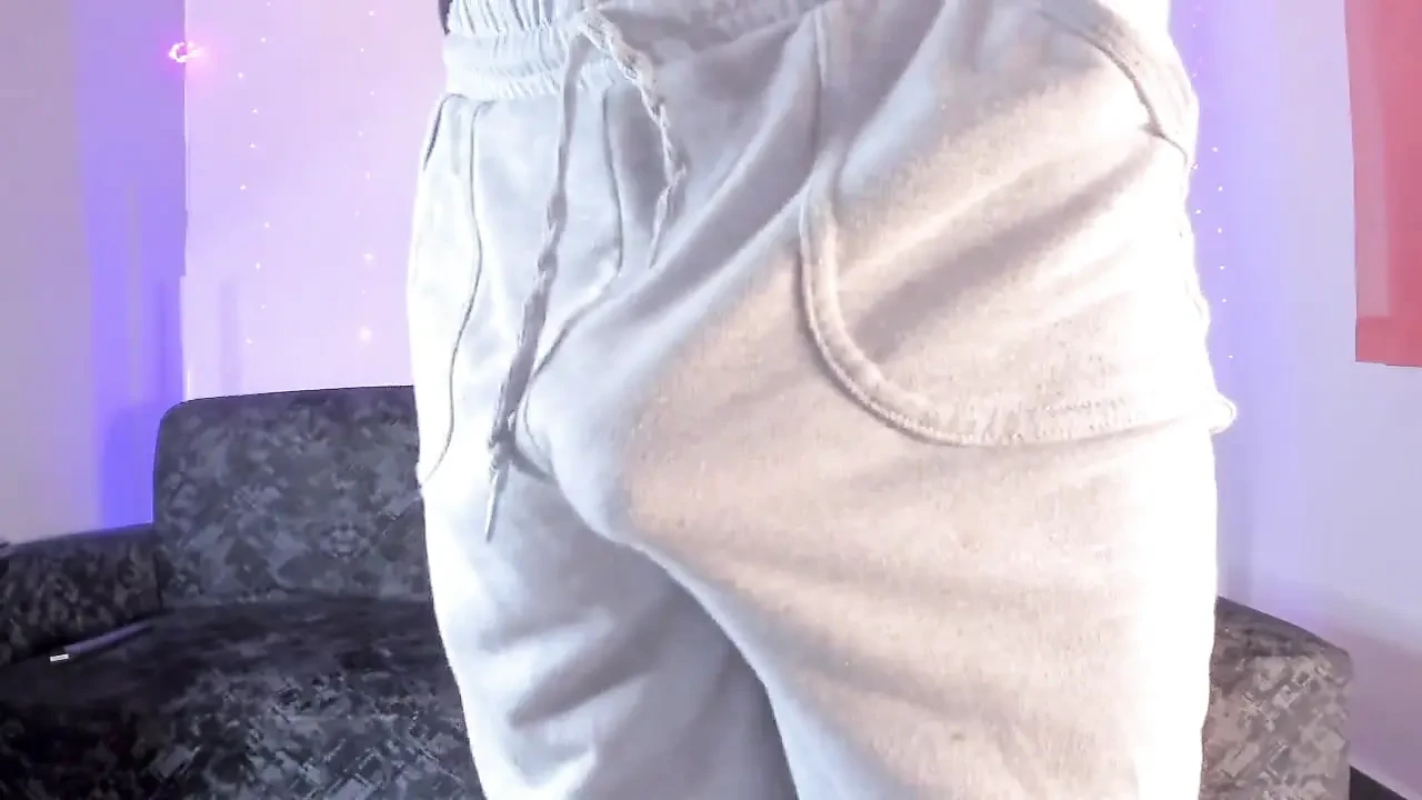 Latino Shows off His Bump on Camera Inside His Gray Sweatshirt
