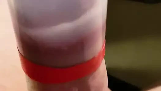 Ev yapımı oral seks makinesi ile kendimi patlatıyorum
