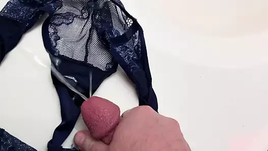 Ş şenlikli külot boşalması