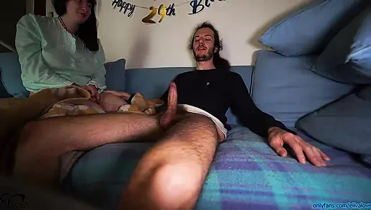 I SWALLOW every last drop no waste - sloppy blowjob