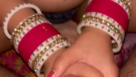 Романтическая ночь дези пары, которая получилась слишком интенсивной